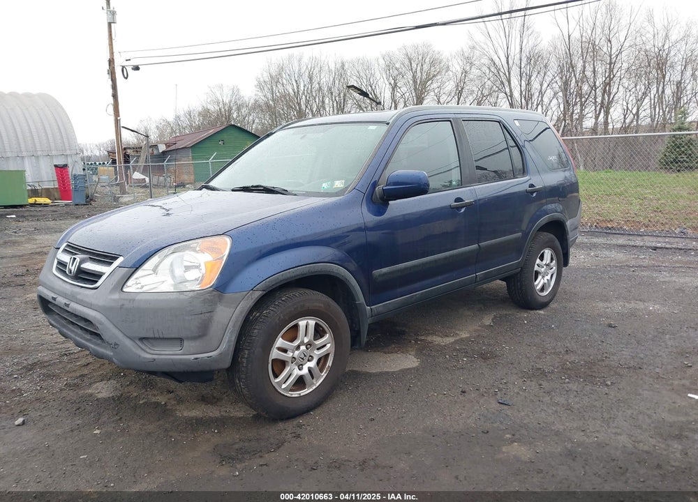 2004 HONDA CR-V EX VIN: JHLRD78874C033597