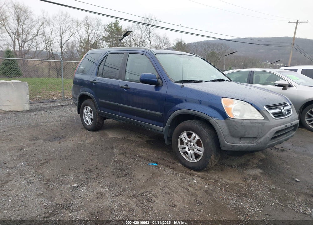 2004 HONDA CR-V EX VIN: JHLRD78874C033597