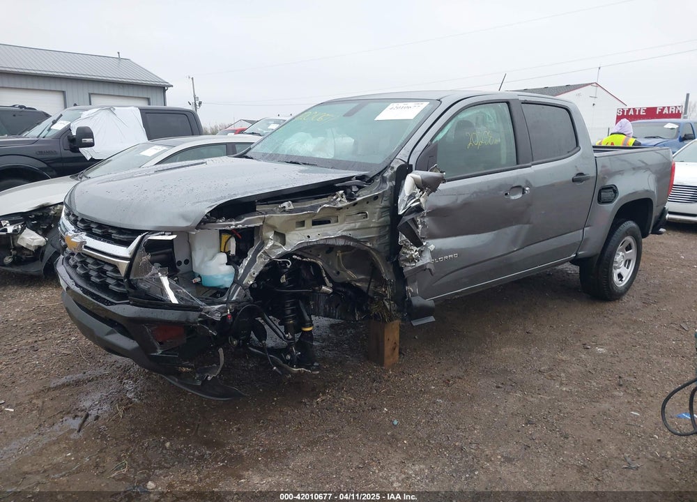 2021 CHEVROLET COLORADO VIN: 1GCGSBEA6M1278097
