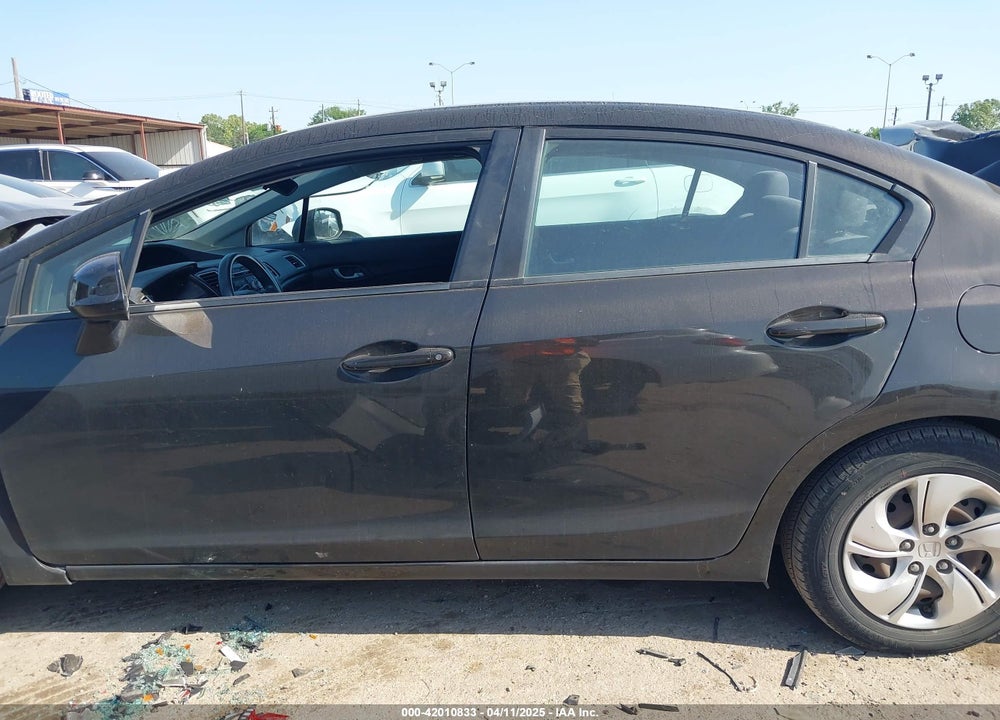 2013 HONDA CIVIC LX VIN: 19XFB2F50DE069805