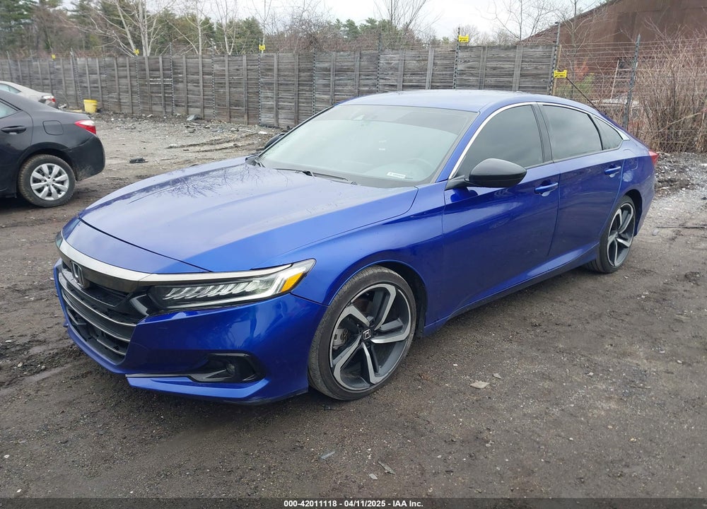 2022 HONDA ACCORD VIN: 1HGCV1F41NA020825