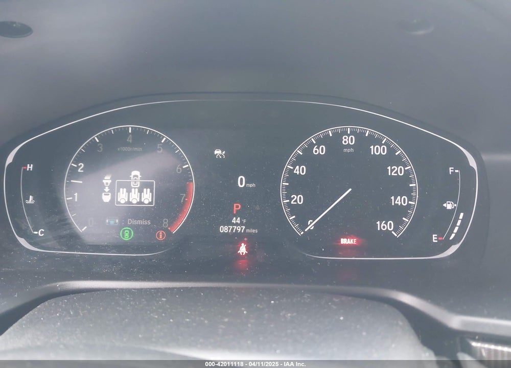 2022 HONDA ACCORD VIN: 1HGCV1F41NA020825