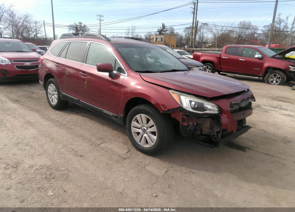 2017 SUBARU OUTBACK 2.5I PREMIUM VIN: 4S4BSACC7H3248993