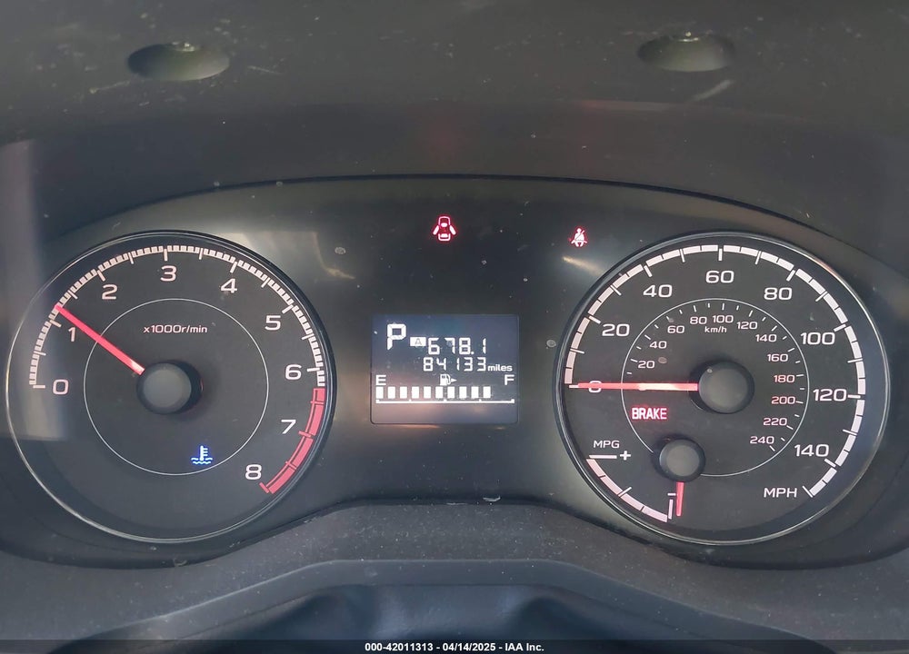 2019 SUBARU CROSSTREK 2.0I PREMIUM VIN: JF2GTACC8K8324191