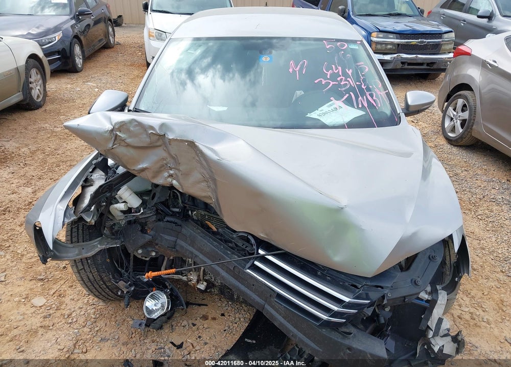 2012 VOLKSWAGEN PASSAT VIN: 1VWAP7A3XCC016465