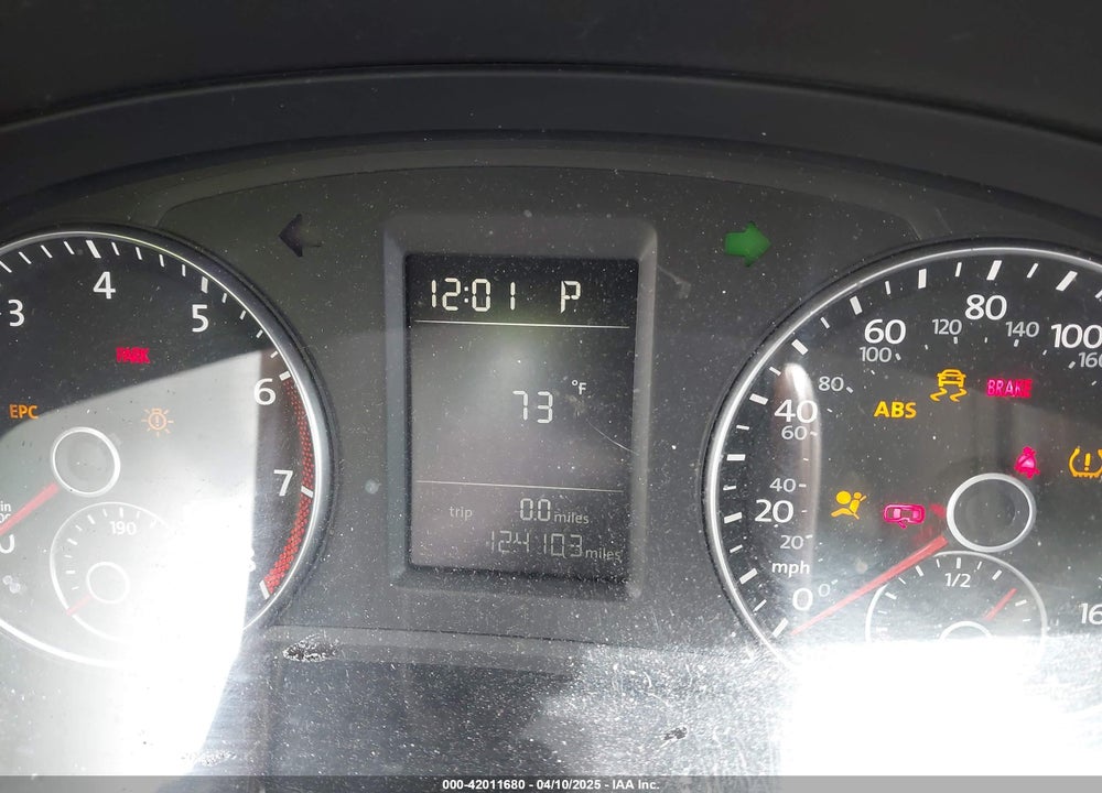 2012 VOLKSWAGEN PASSAT VIN: 1VWAP7A3XCC016465