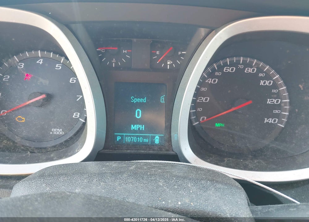 2012 CHEVROLET EQUINOX LTZ VIN: 2GNALFEK1C6304711