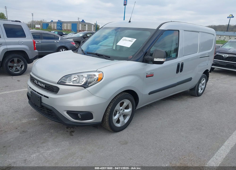 2022 RAM PROMASTER CITY CARGO VAN VIN: ZFBHRFAB8N6X75407