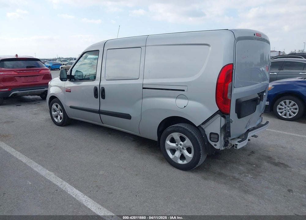 2022 RAM PROMASTER CITY CARGO VAN VIN: ZFBHRFAB8N6X75407