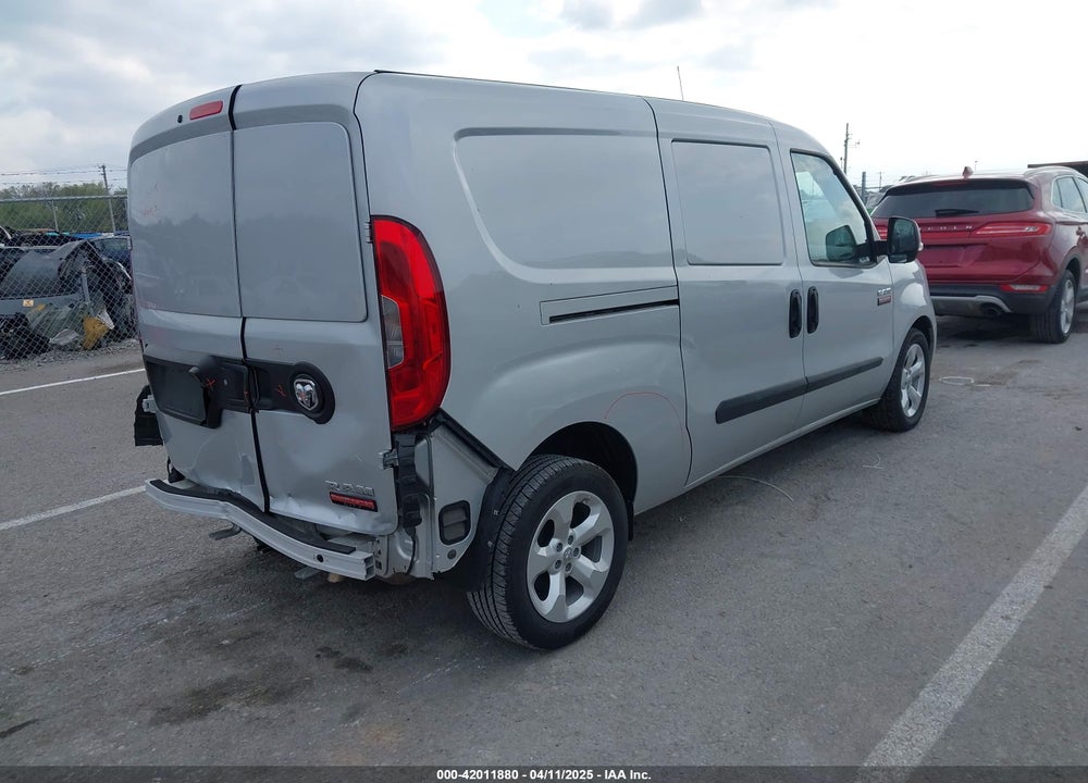 2022 RAM PROMASTER CITY CARGO VAN VIN: ZFBHRFAB8N6X75407
