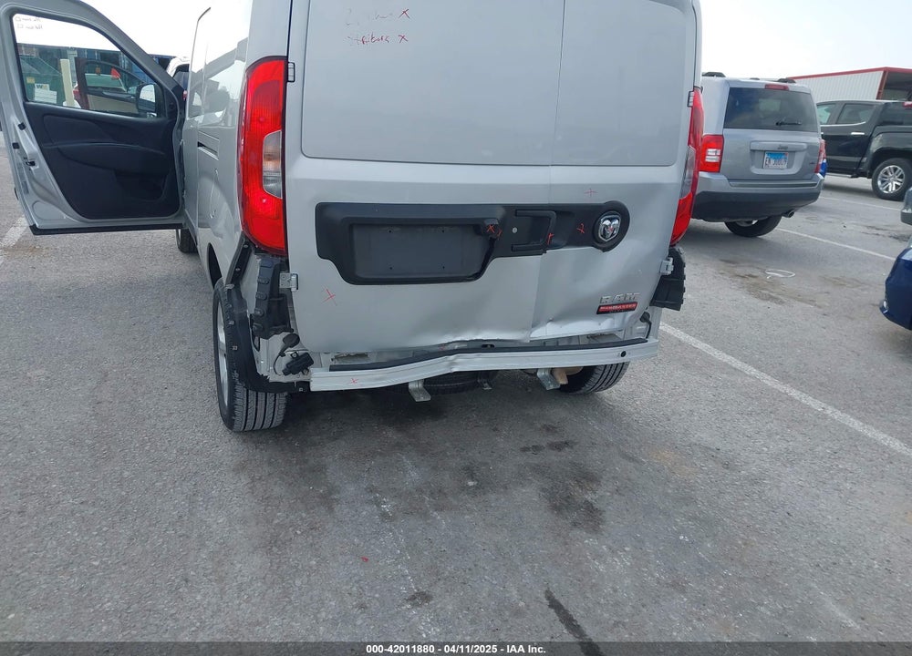 2022 RAM PROMASTER CITY CARGO VAN VIN: ZFBHRFAB8N6X75407