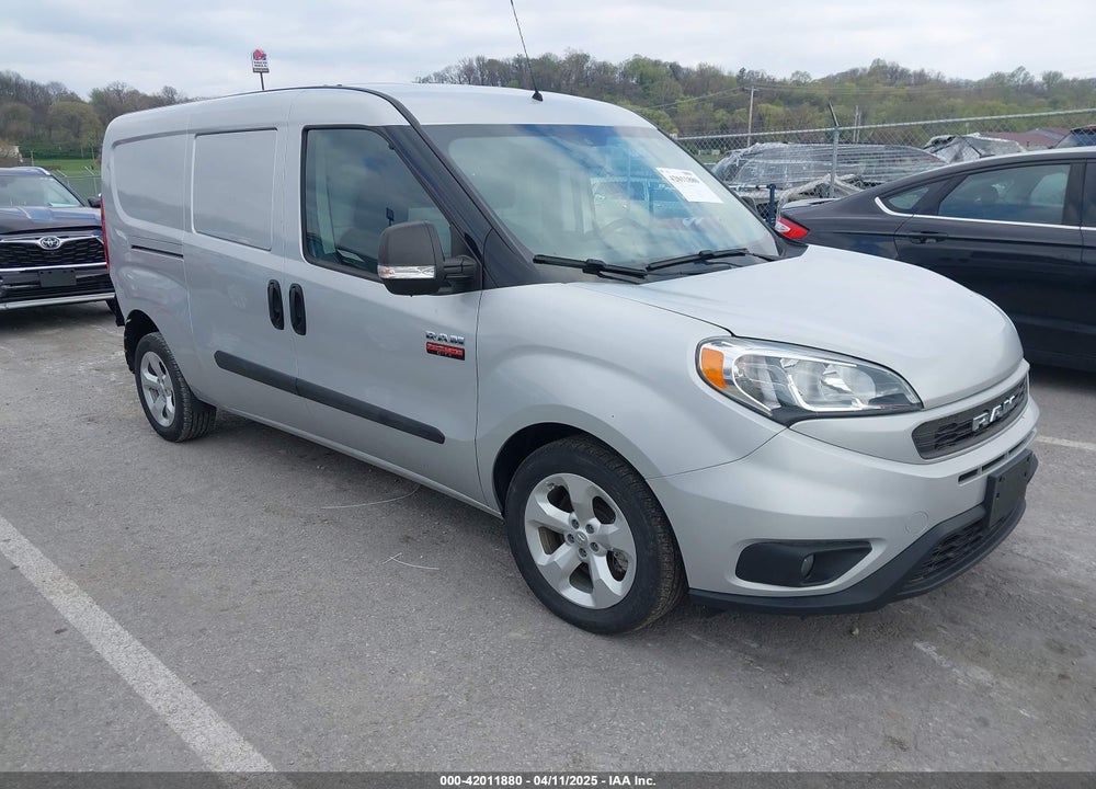 2022 RAM PROMASTER CITY CARGO VAN VIN: ZFBHRFAB8N6X75407