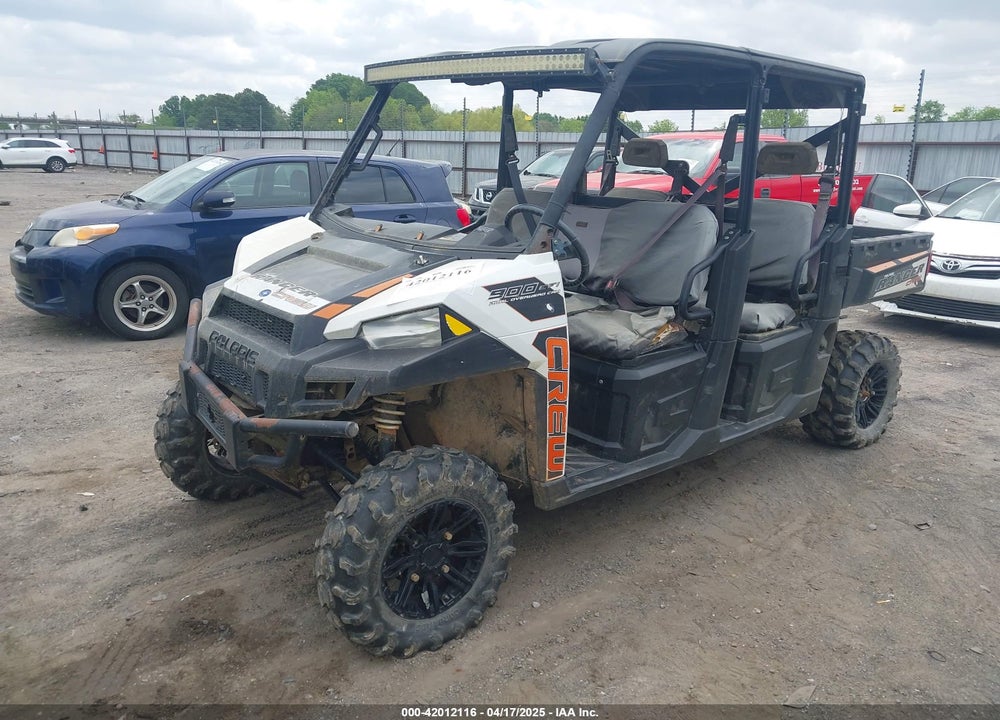 2015 POLARIS RANGER CREW 900-6 EPS VIN: 3NSRUZ878FG489218