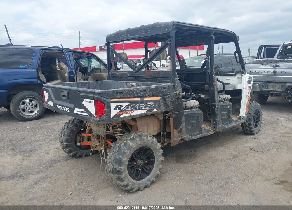 2015 POLARIS RANGER CREW 900-6 EPS VIN: 3NSRUZ878FG489218
