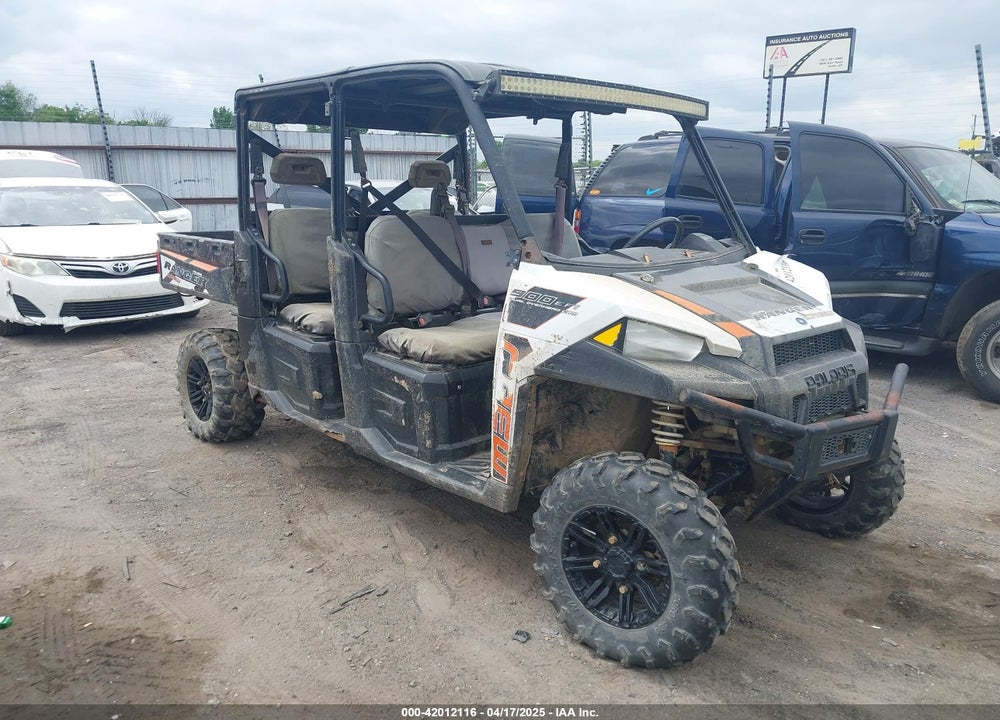 2015 POLARIS RANGER CREW 900-6 EPS VIN: 3NSRUZ878FG489218