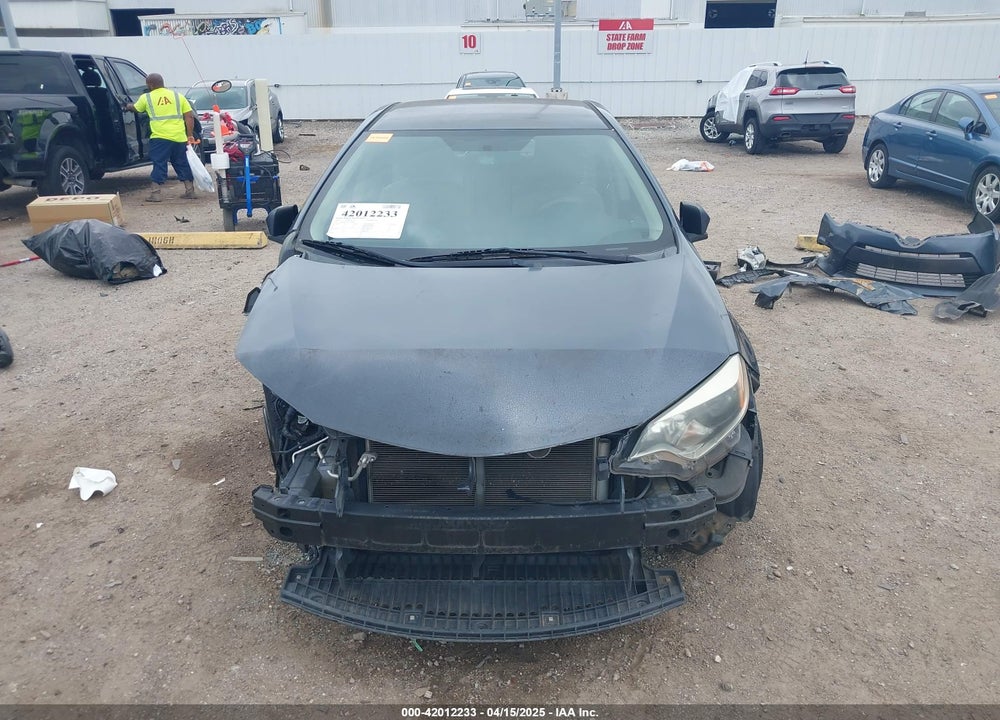 2015 TOYOTA COROLLA LE VIN: 5YFBURHEXFP258087