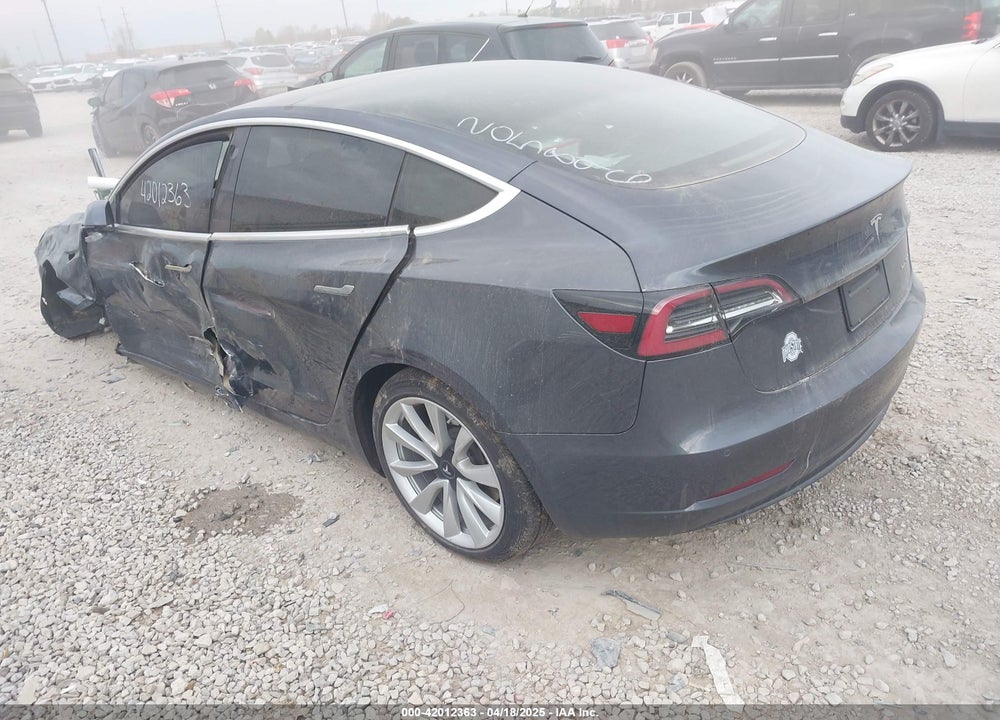 2019 TESLA MODEL 3 LONG RANGE/PERFORMANCE VIN: 5YJ3E1EB5KF205896