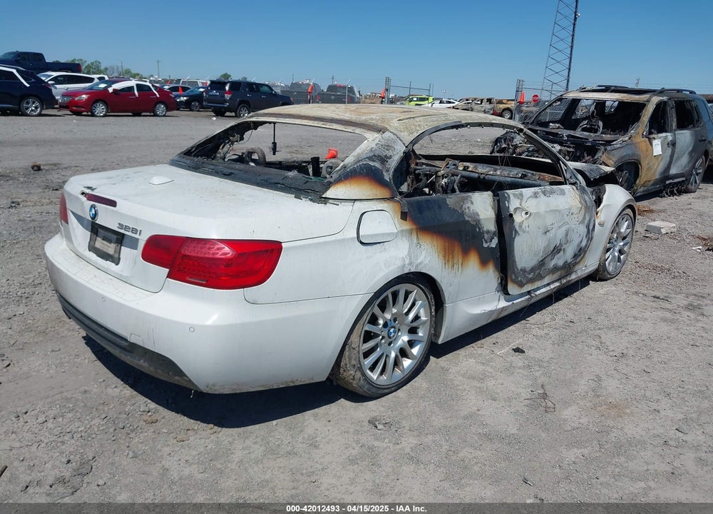 2012 BMW 3 SERIES VIN: WBADW3C51CE824196