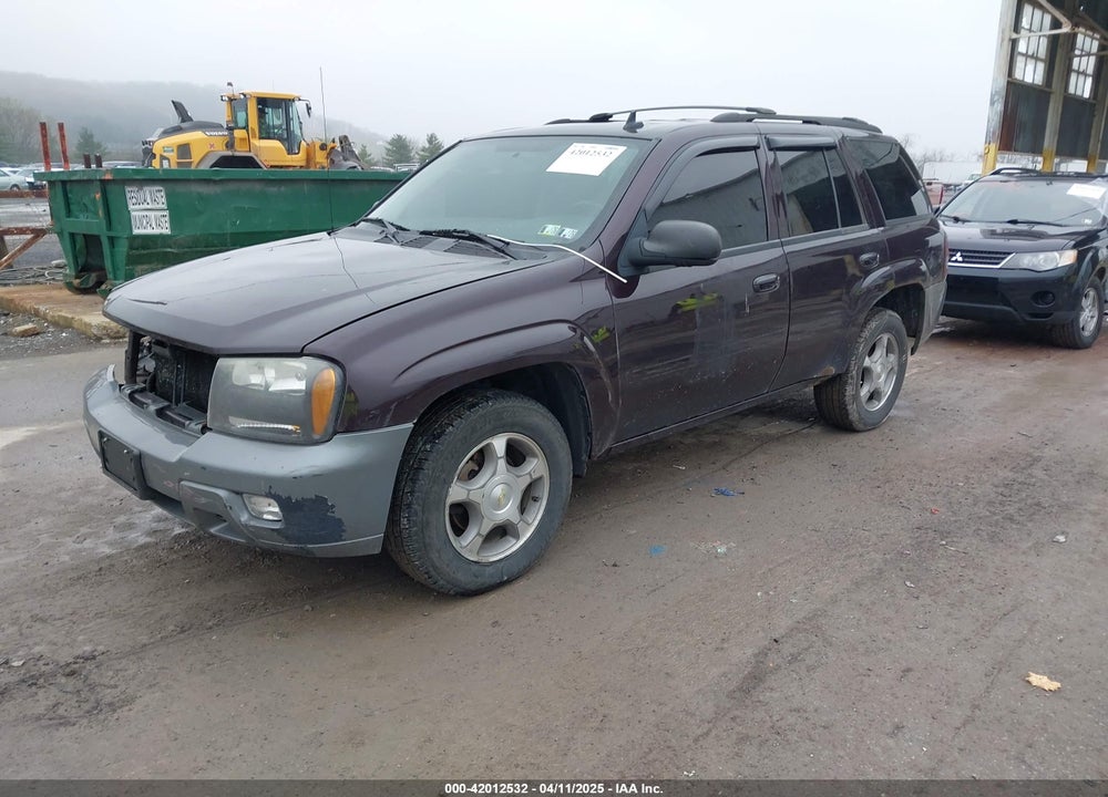 2009 CHEVROLET TRAILBLAZER VIN: 1GNDT33S892101304