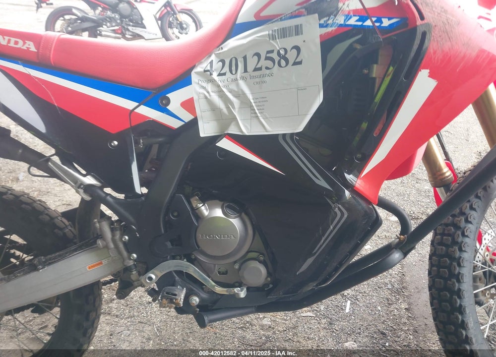 2024 HONDA CRF300 LRA VIN: MLHND1645R5300365