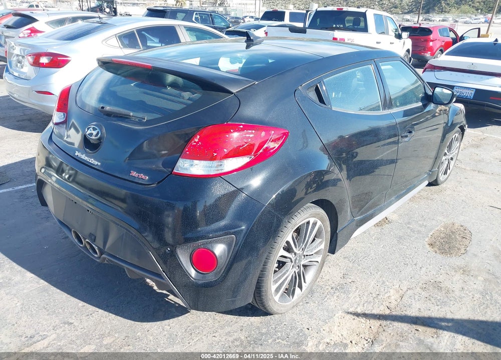 2016 HYUNDAI VELOSTER VIN: KMHTC6AE9GU298242