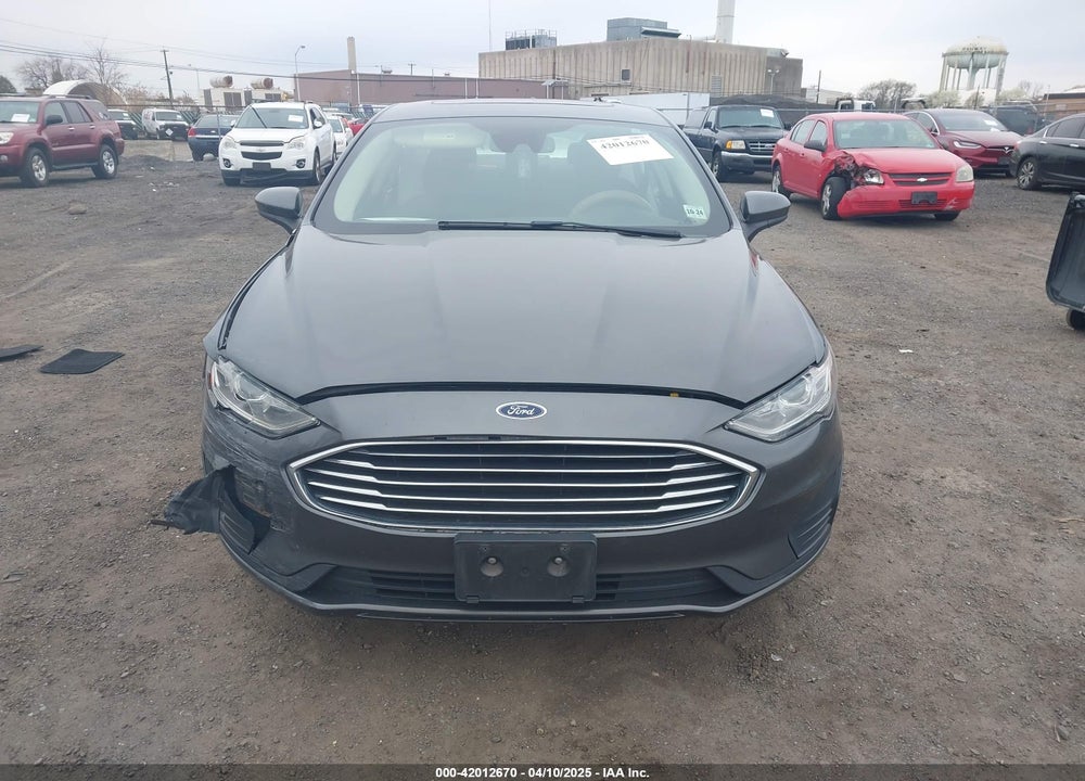 2019 FORD FUSION SE VIN: 3FA6P0T97KR244947