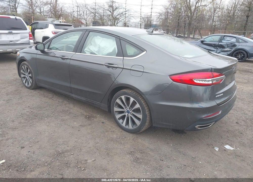 2019 FORD FUSION SE VIN: 3FA6P0T97KR244947
