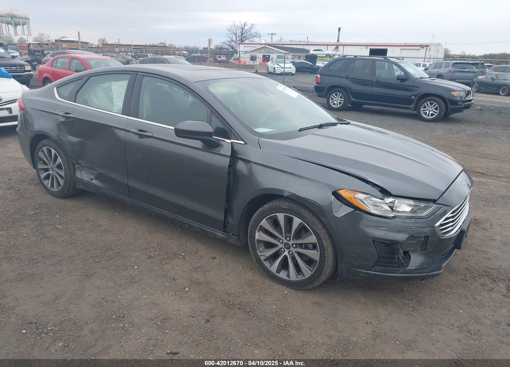2019 FORD FUSION SE VIN: 3FA6P0T97KR244947