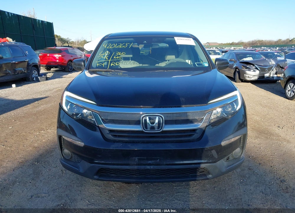 2019 HONDA PILOT VIN: 5FNYF6H19KB081456