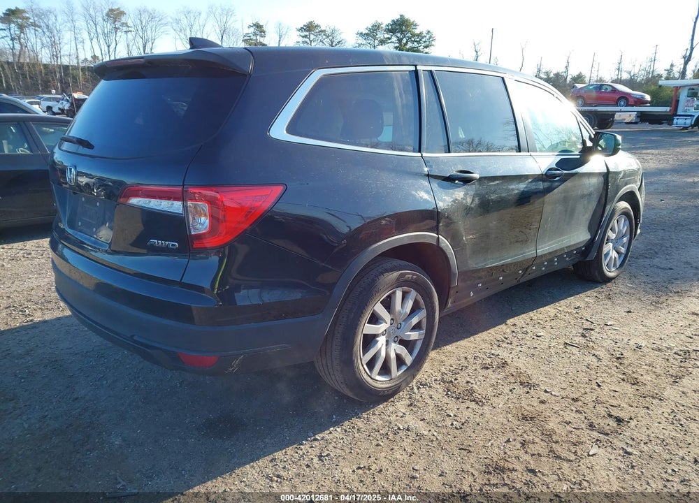 2019 HONDA PILOT VIN: 5FNYF6H19KB081456