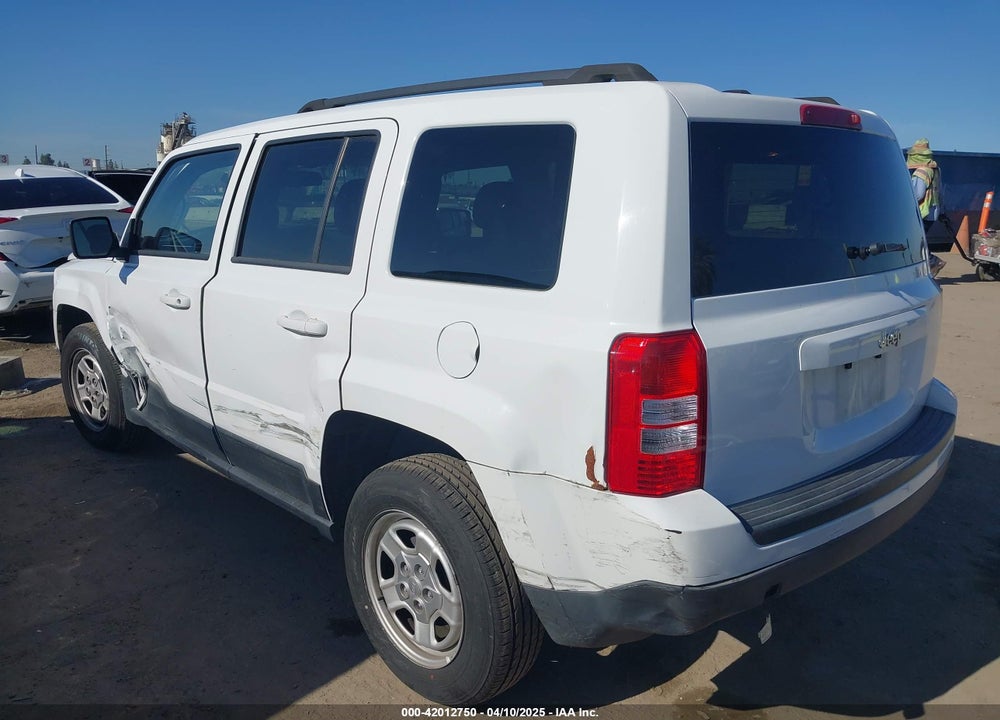 2016 JEEP PATRIOT VIN: 1C4NJPBA3GD813790