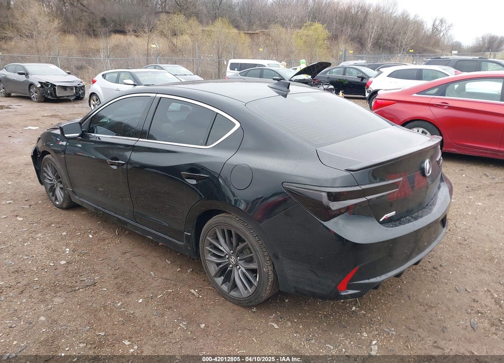 2022 ACURA ILX VIN: 19UDE2F83NA007359