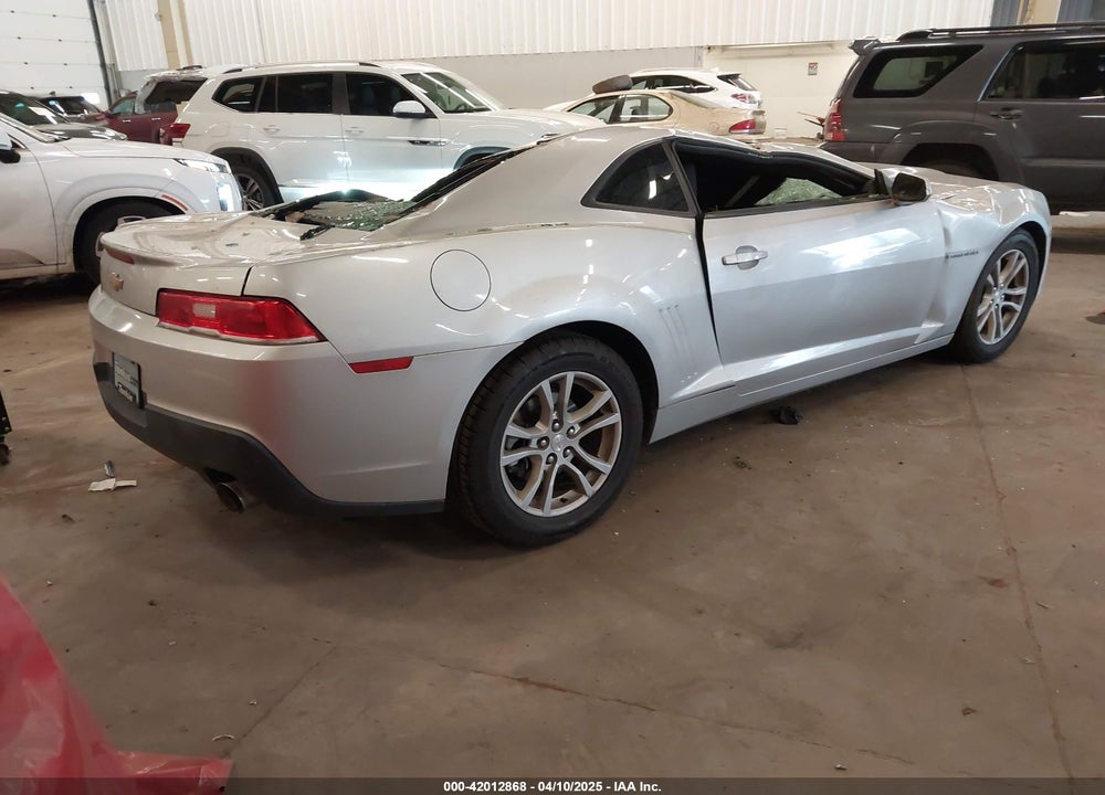 2015 CHEVROLET CAMARO 1LT VIN: 2G1FD1E38F9262296