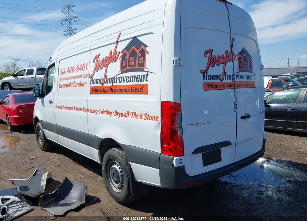 2024 MERCEDES-BENZ SPRINTER 2500 VIN: W1Y4KBHY1RT190254