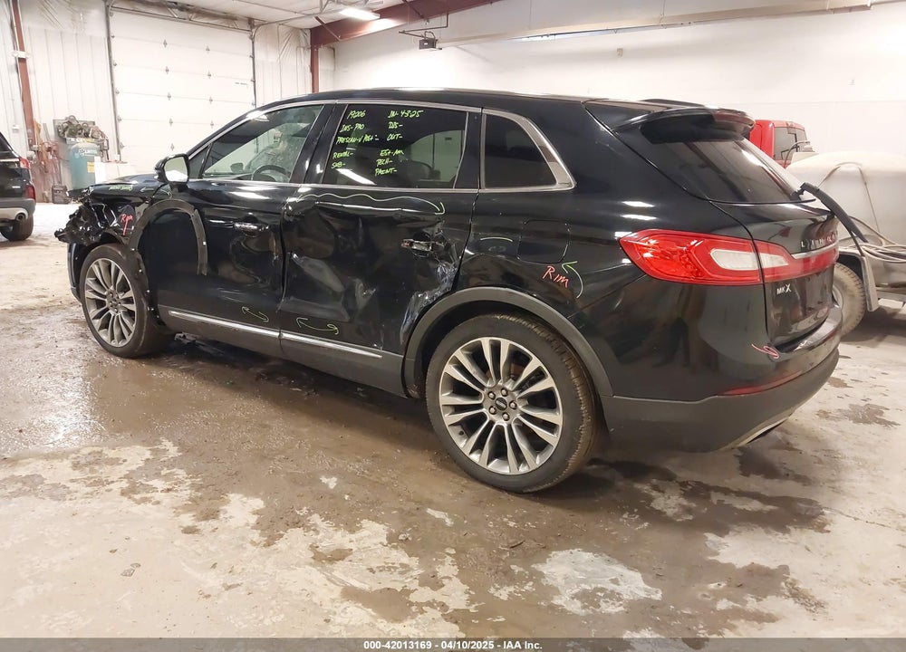 2016 LINCOLN MKX RESERVE VIN: 2LMTJ8LP4GBL21310