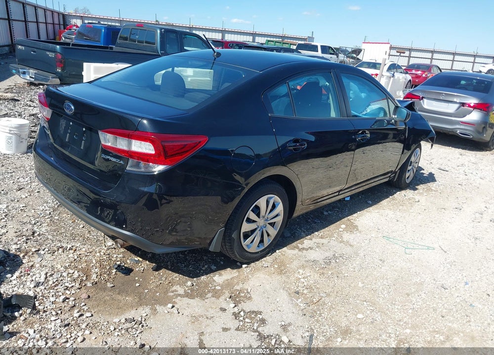 2019 SUBARU IMPREZA VIN: 4S3GKAB69K3607287