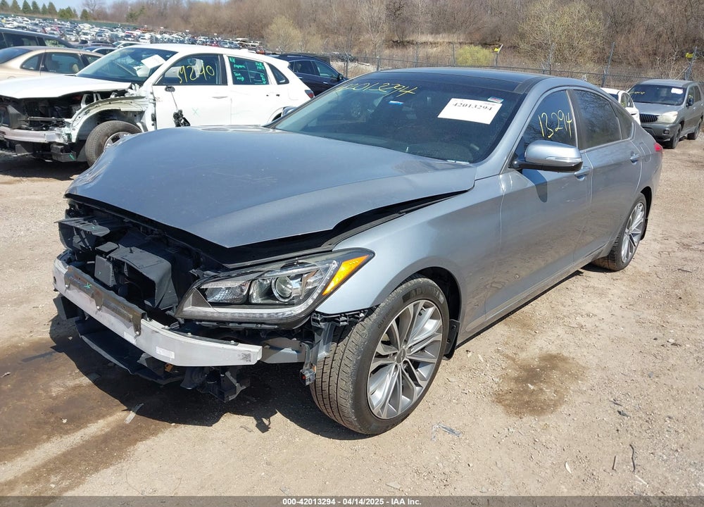 2016 HYUNDAI GENESIS VIN: KMHGN4JE3GU112369
