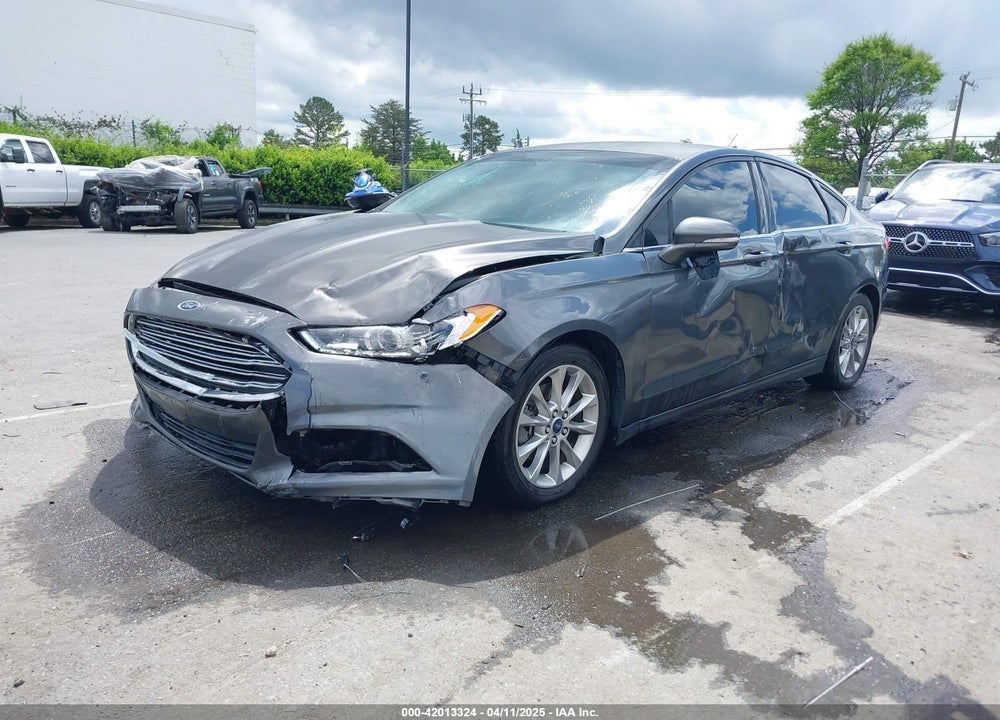 2016 FORD FUSION VIN: 3FA6P0LU6GR127095
