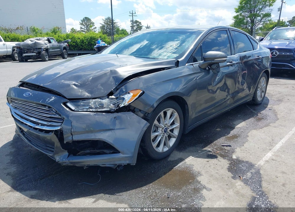 2016 FORD FUSION VIN: 3FA6P0LU6GR127095