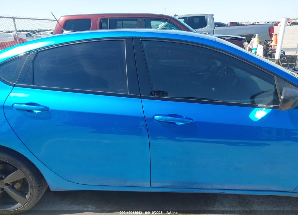 2015 DODGE DART VIN: 1C3CDFBB2FD378443
