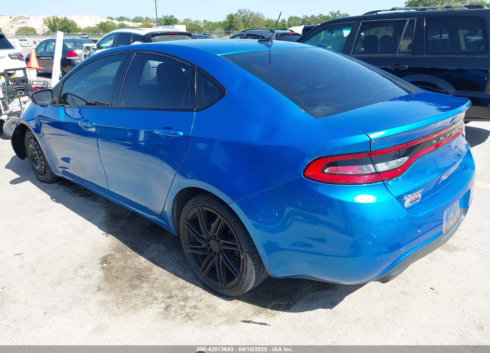 2015 DODGE DART VIN: 1C3CDFBB2FD378443