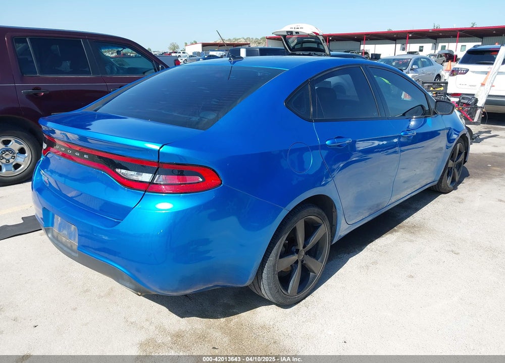 2015 DODGE DART VIN: 1C3CDFBB2FD378443