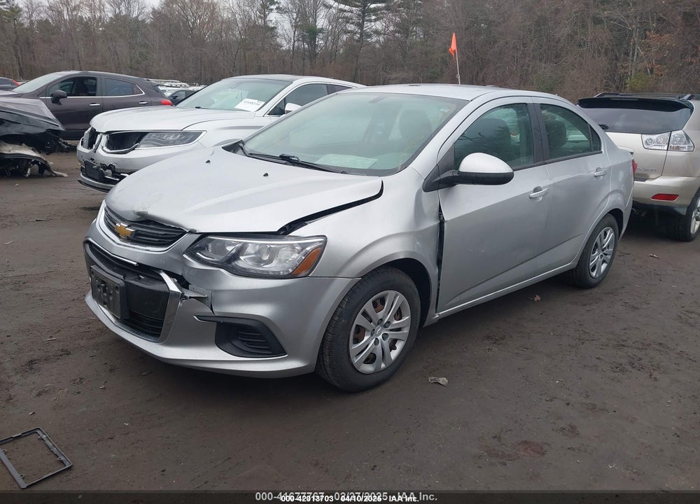 2020 CHEVROLET SONIC VIN: 1G1JB5SBXL4100722