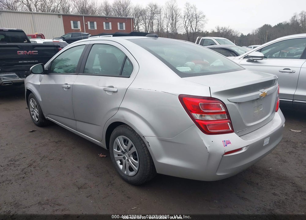 2020 CHEVROLET SONIC VIN: 1G1JB5SBXL4100722