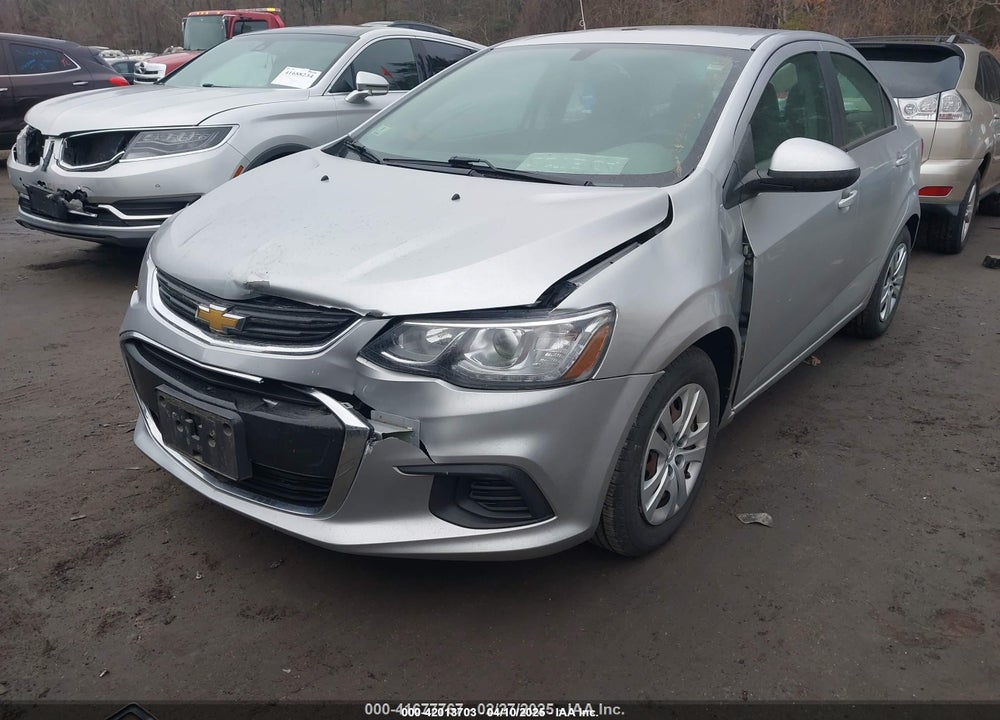 2020 CHEVROLET SONIC VIN: 1G1JB5SBXL4100722