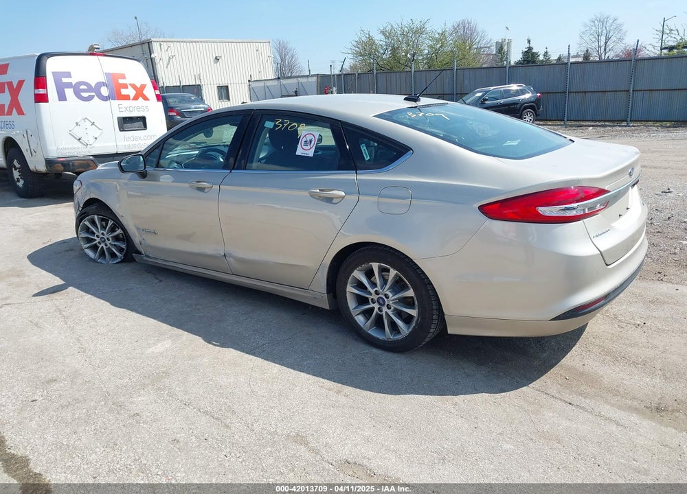 2017 FORD FUSION VIN: 3FA6P0LU0HR166590
