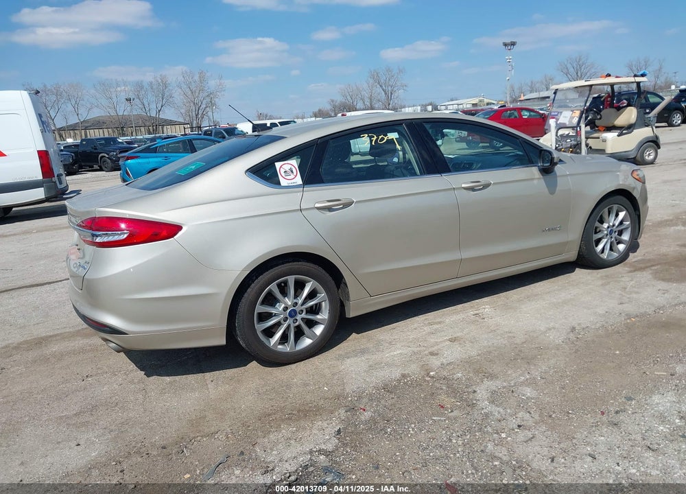 2017 FORD FUSION VIN: 3FA6P0LU0HR166590