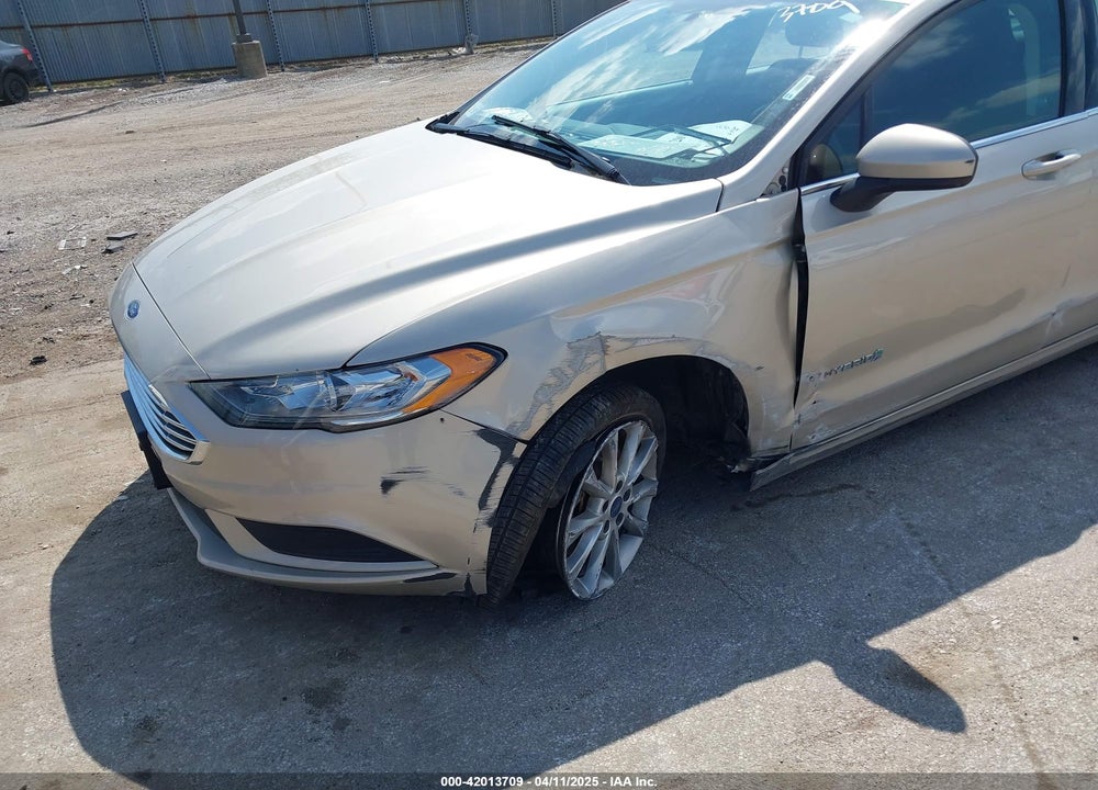 2017 FORD FUSION VIN: 3FA6P0LU0HR166590