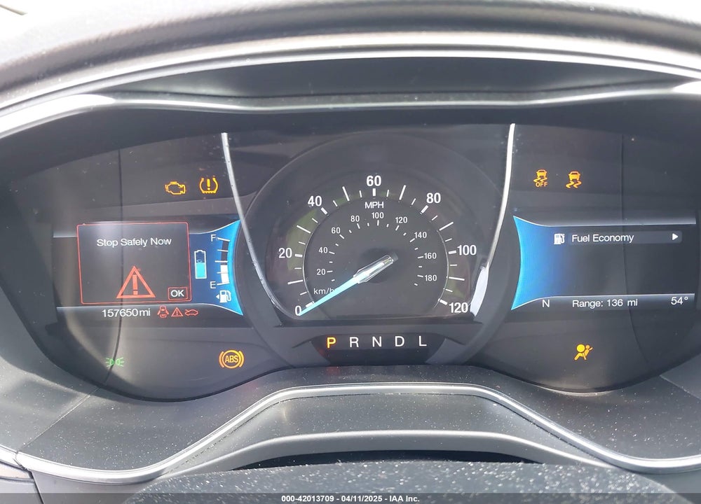 2017 FORD FUSION VIN: 3FA6P0LU0HR166590