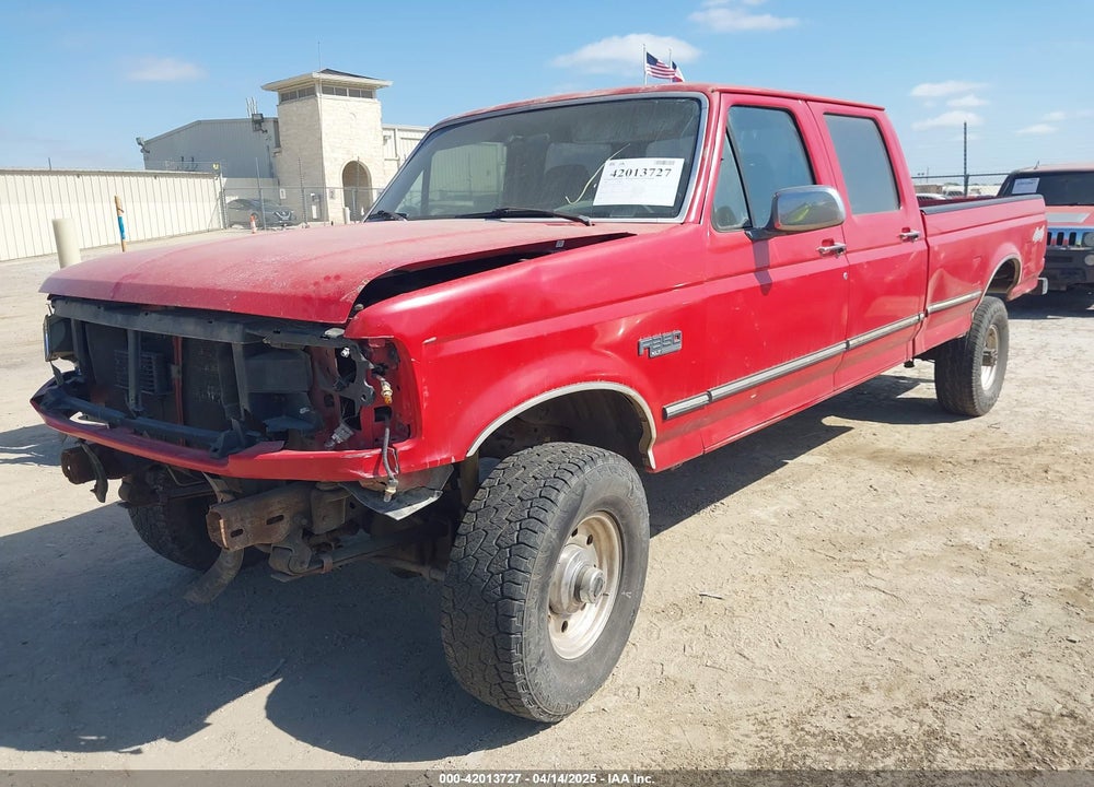 1997 FORD F-350 XL VIN: 1FTJW36G5VEC23170